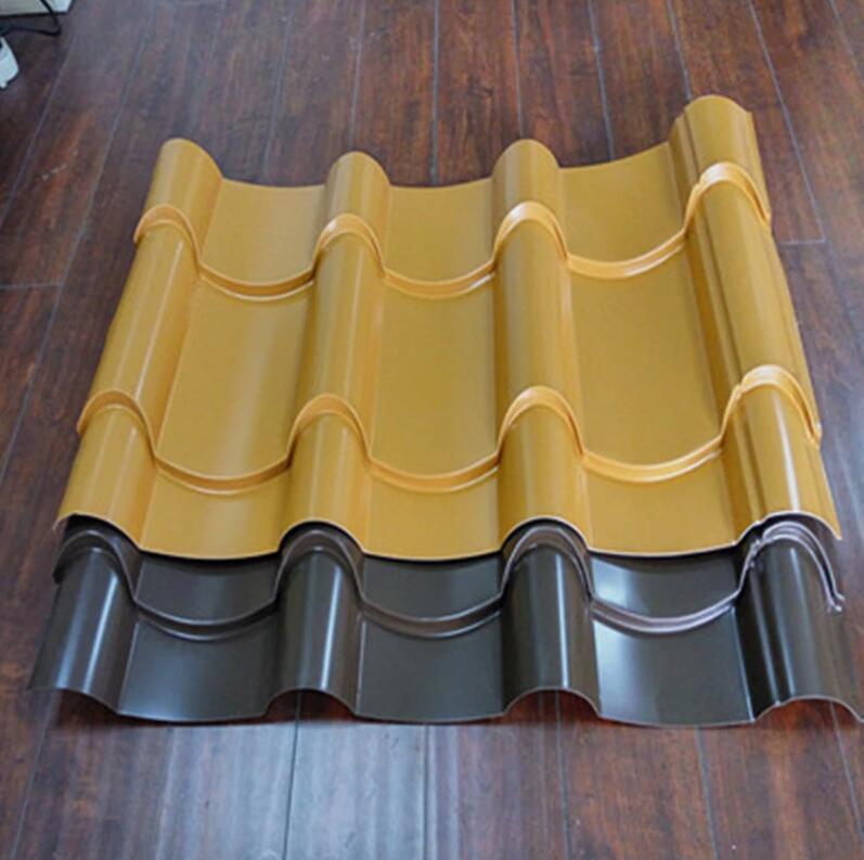 Thermal insulation colored aluminum plate